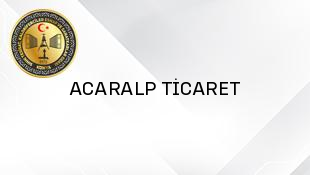 ACARALP TİCARET